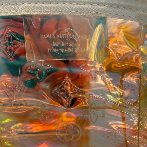 Louis Vuitton Monogram Prism Keepall Bandouliere 50 Boston Bag M53271 - Picture 9 of 11